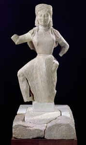ナイキ、デロス出身、紀元前550年頃（大理石）